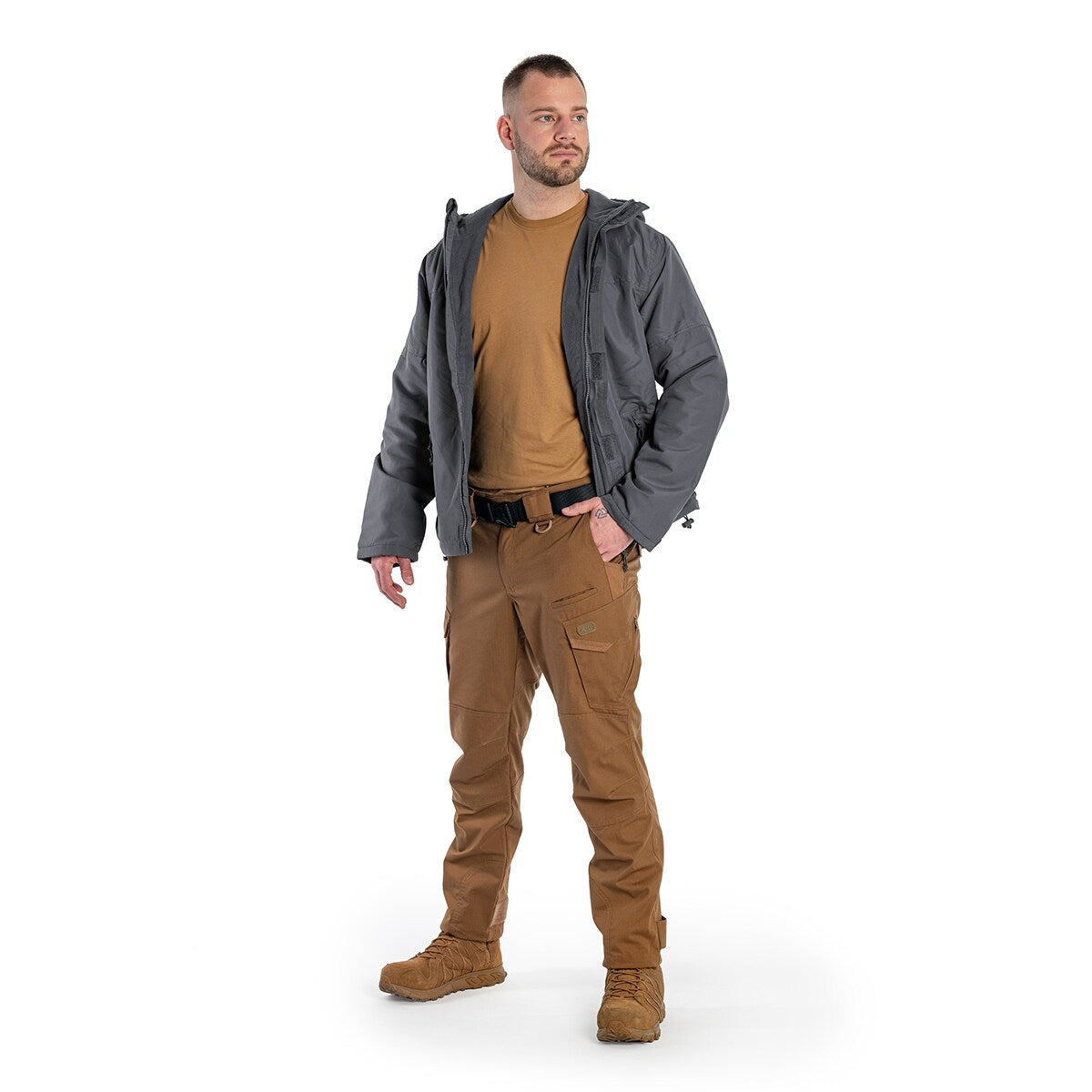 Kurtka Brandit Windbreaker Frontzip - Anthracite