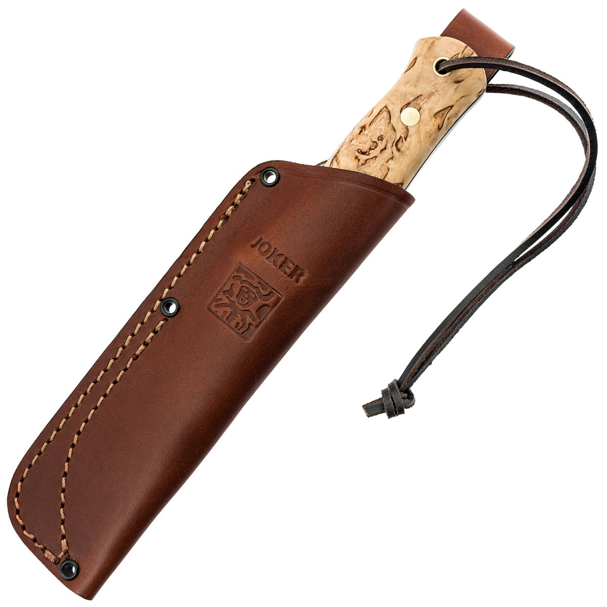 Nóż Joker Bushlore Curly Birch Scandi CL138
