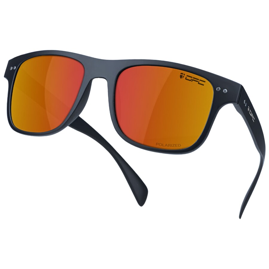 Okulary przeciwsłoneczne OPC Lifestyle J-Bay Matt Black Red Revo z polaryzacją