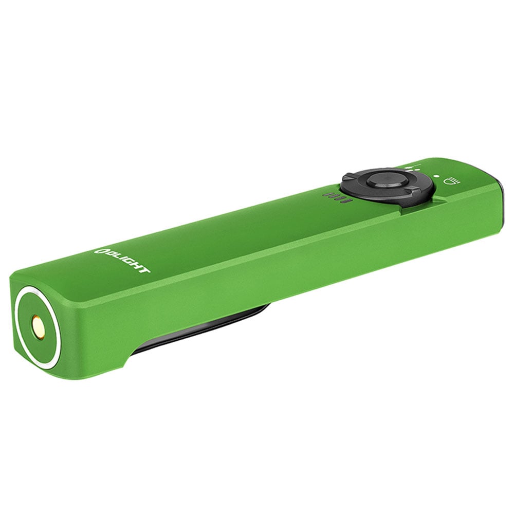 Latarka ze wskaźnikiem laserowym Olight Arkfeld Cool White Lime Green - 1000 lumenów