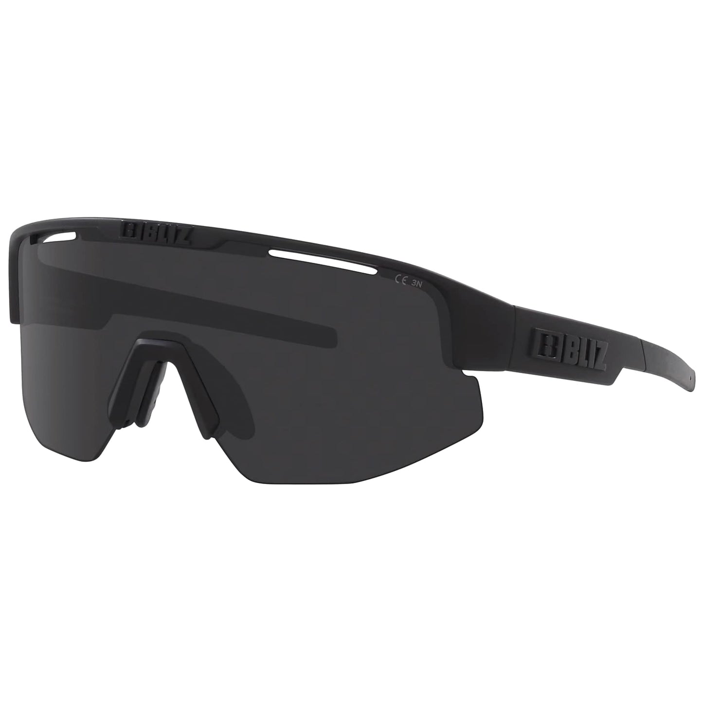 Okulary przeciwsłoneczne Bliz Matrix Small Nano Optics - Matt Black/Smoke