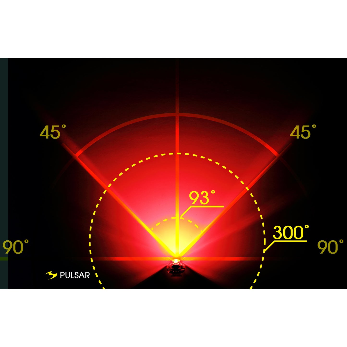 Światło rowerowe tylne Moon Pulsar - 25 lumenów