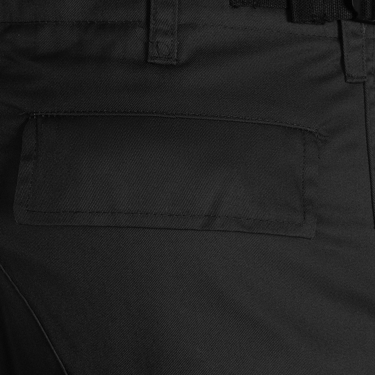 Spodnie wojskowe Mil-Tec wzmacniane BDU Black