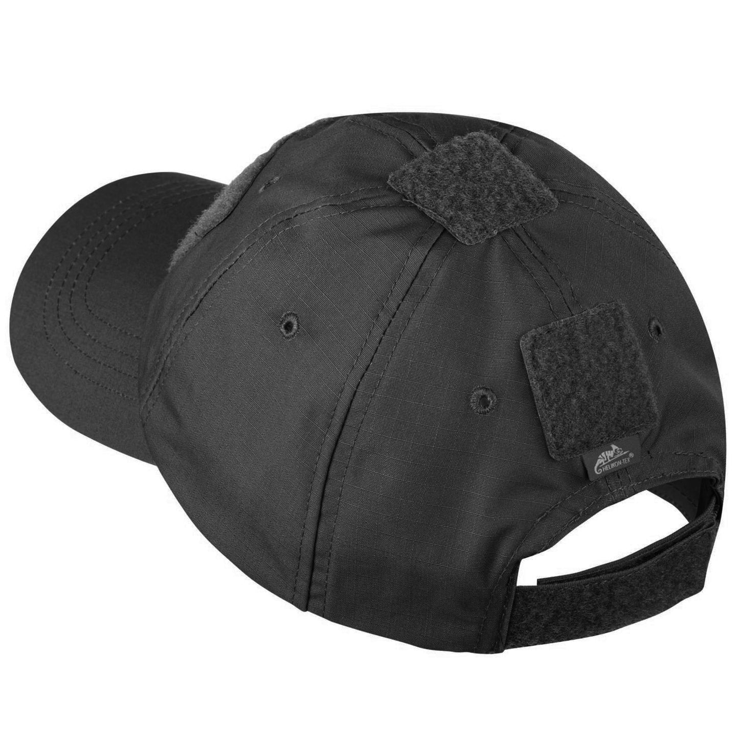 Czapka z daszkiem plus velcro Helikon PolyCotton Rip-Stop - Black