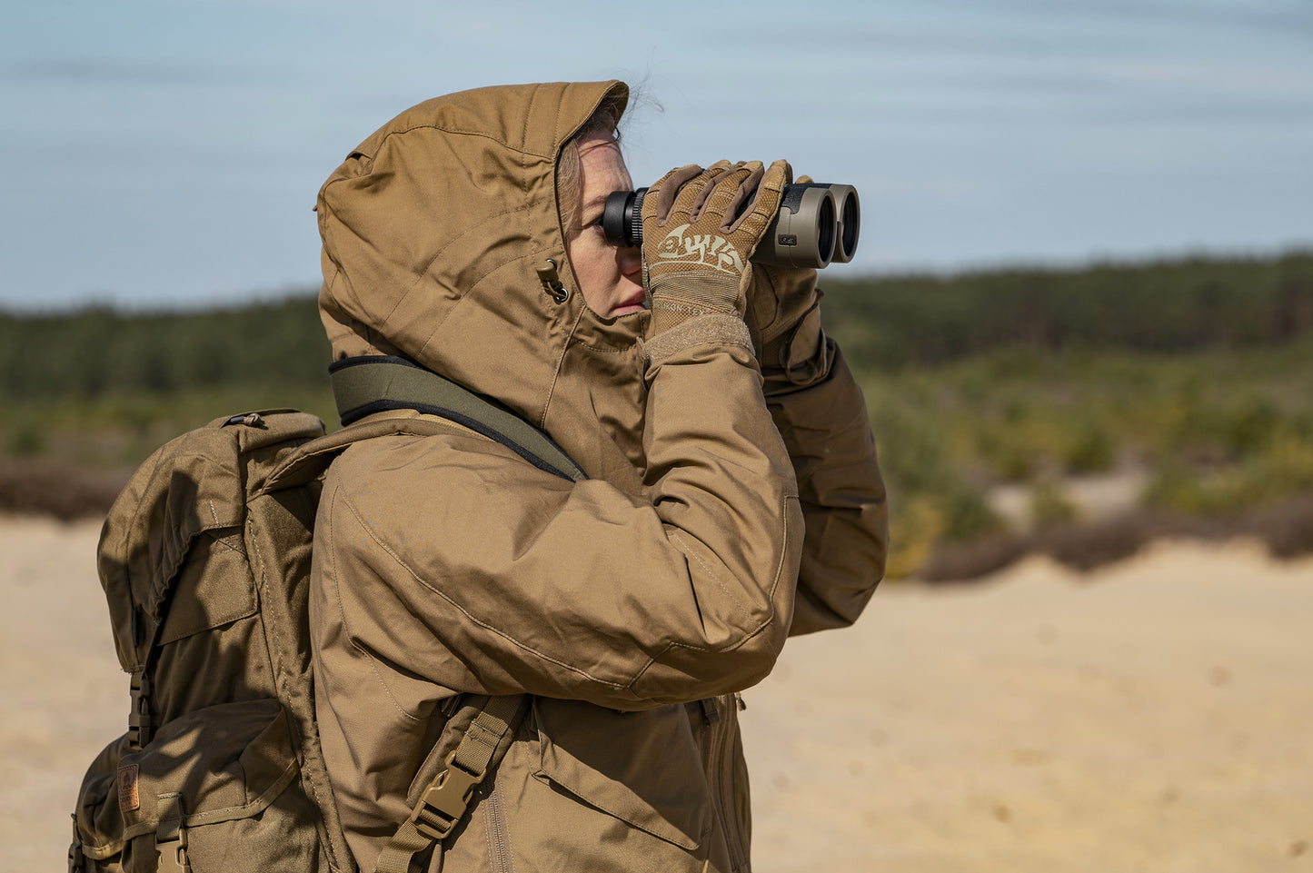 Kurtka Helikon Pilgrim Anorak - Coyote