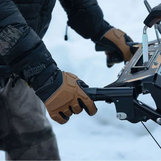 Rękawice podgrzewane Mechanix Wear ColdWork M-Pact Heated Brown/Black