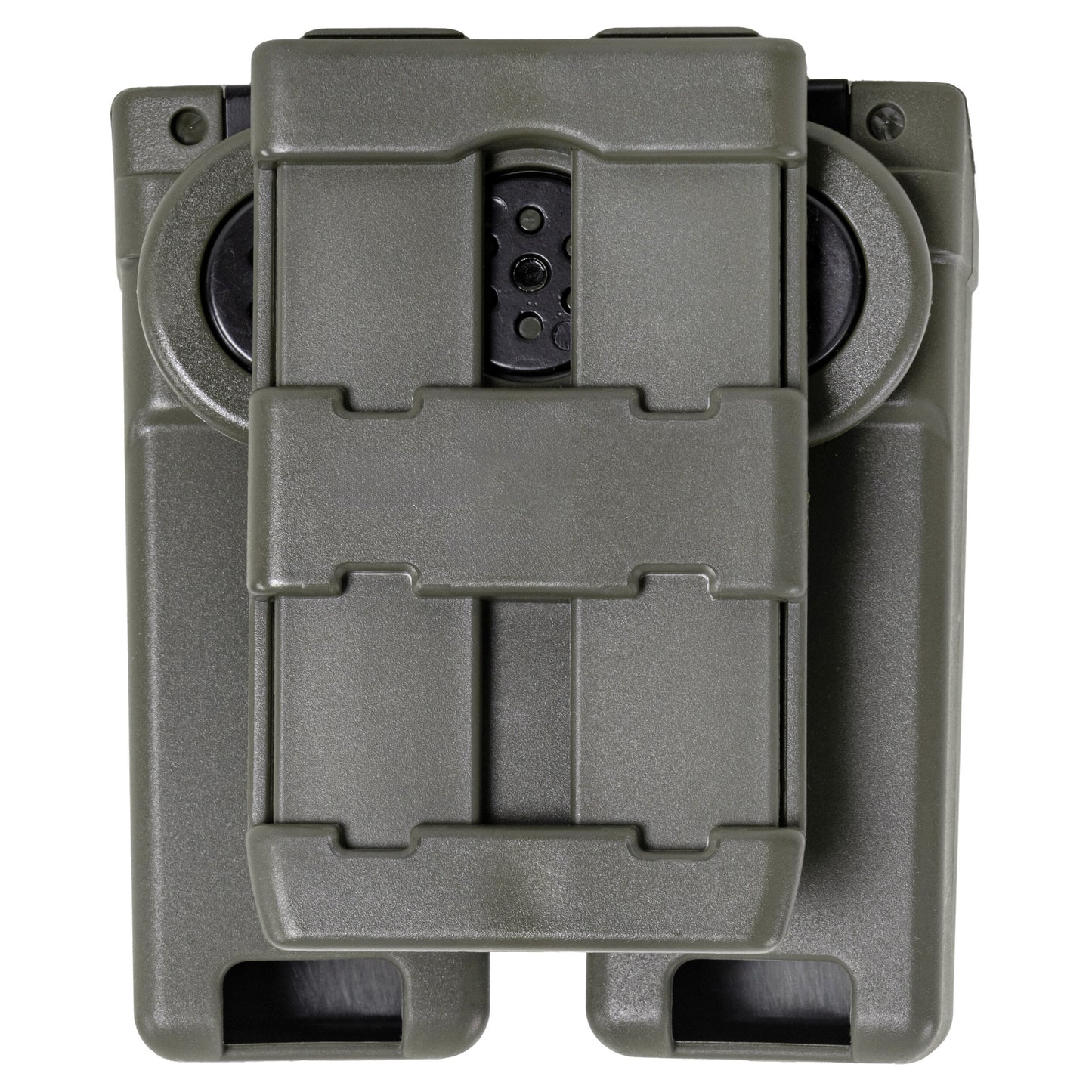 Podwójna ładownica obrotowa ESP z montażem UBC-04-2 na magazynki do MP5/Uzi/Sa vz. 61 - Olive Drab