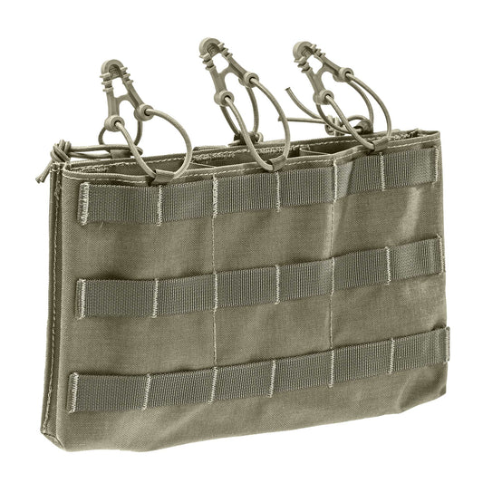 Potrójna ładownica Lindnerhof Mag Panel X3 PA098/II na magazynki karabinowe - Stone Grey