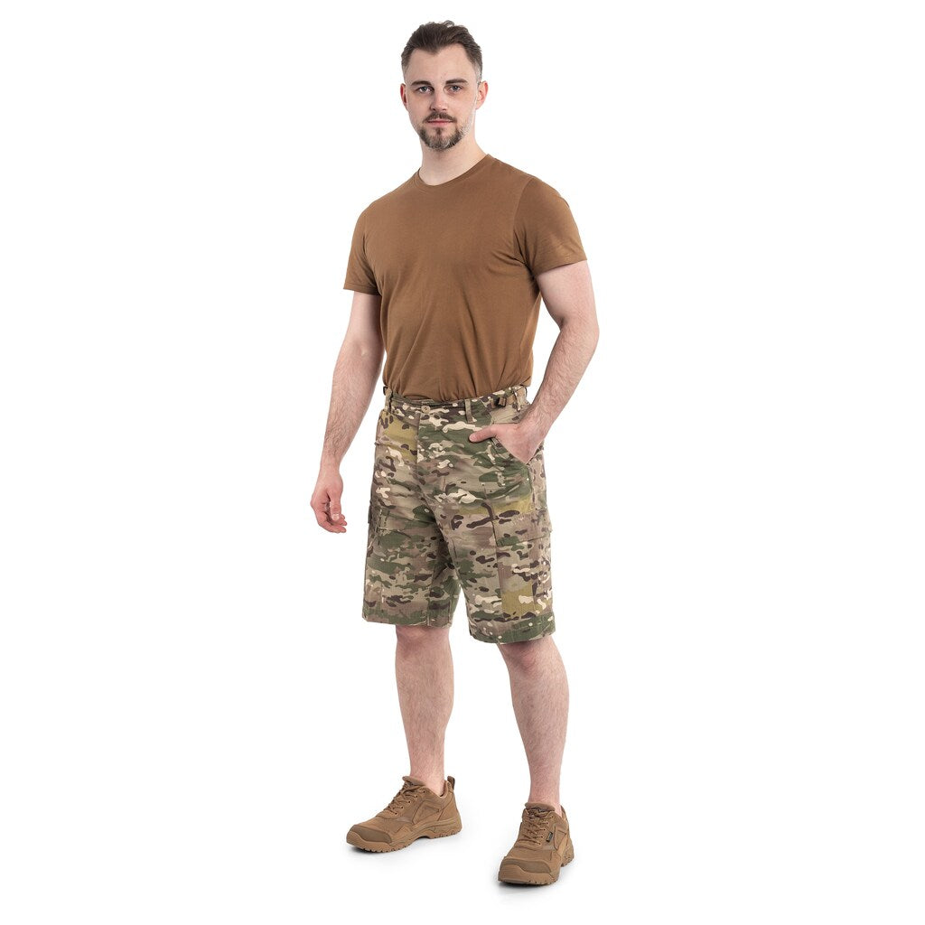 Szorty Brandit BDU Rip-Stop - Arid MC Camo