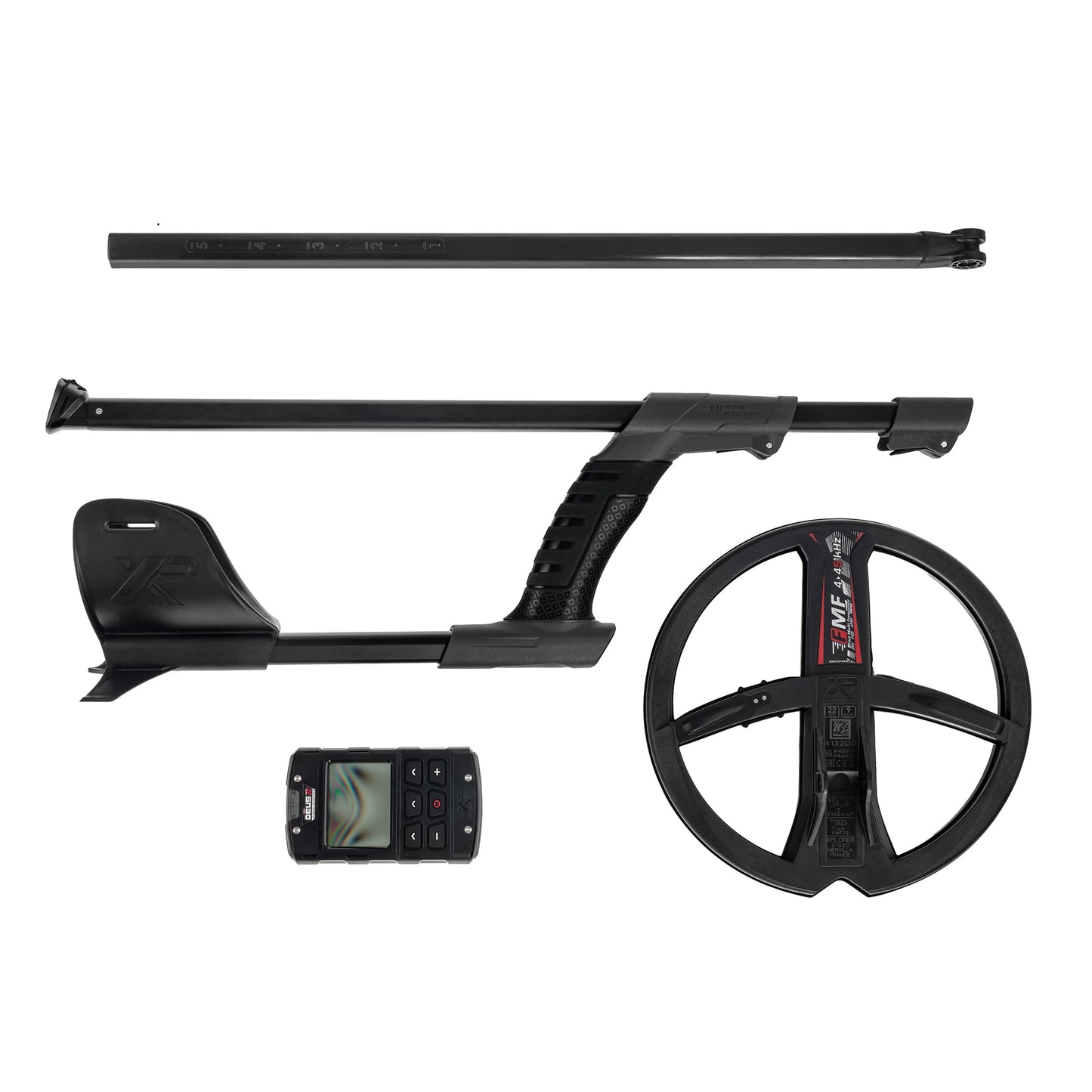 Wykrywacz metali XP Metal Detectors Deus II RC WS6 22 FMF + pinpointer MI-6 + XP BackPack 24 + XP Finds Pouch - zestaw