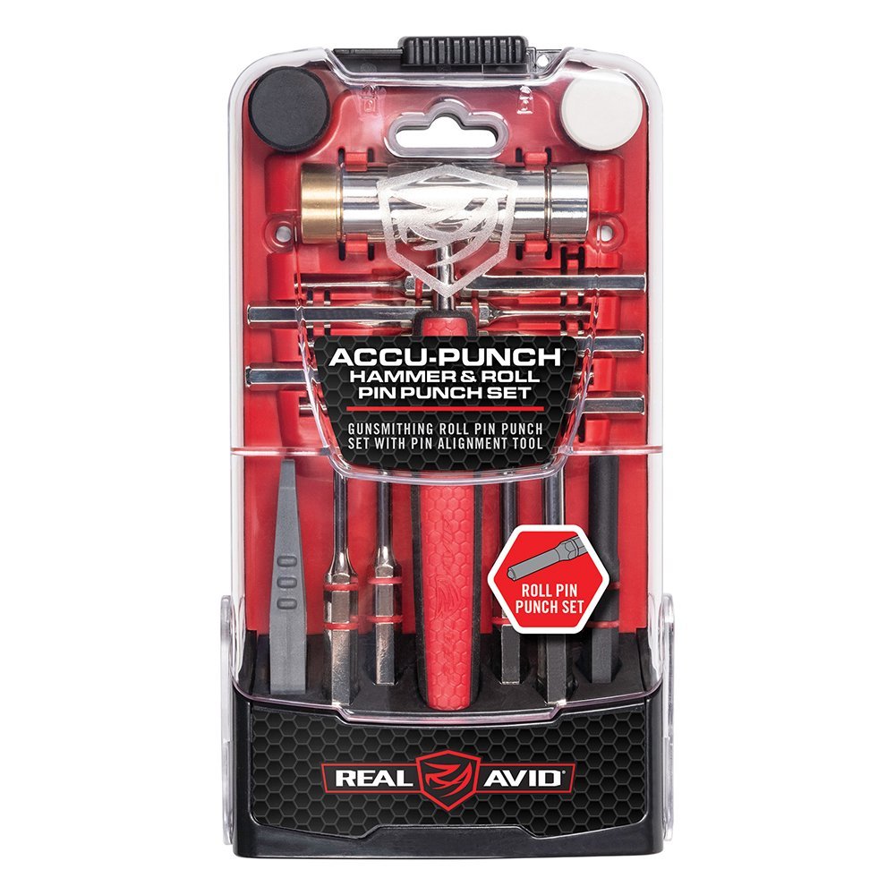 Zestaw wybijaków z młotkiem Real Avid Accu-Punch Hammer Roll Pin Punch Set