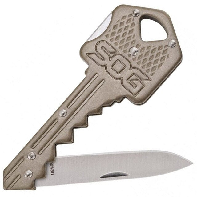 Nóż składany SOG Key Knife - Brass