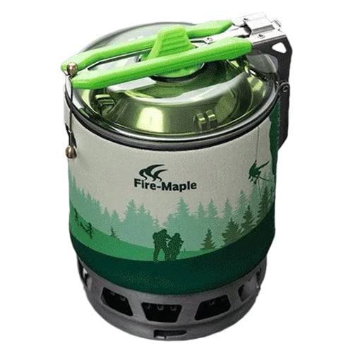 Kuchenka turystyczna Fire Maple FMS-X3 z garnkiem - Green