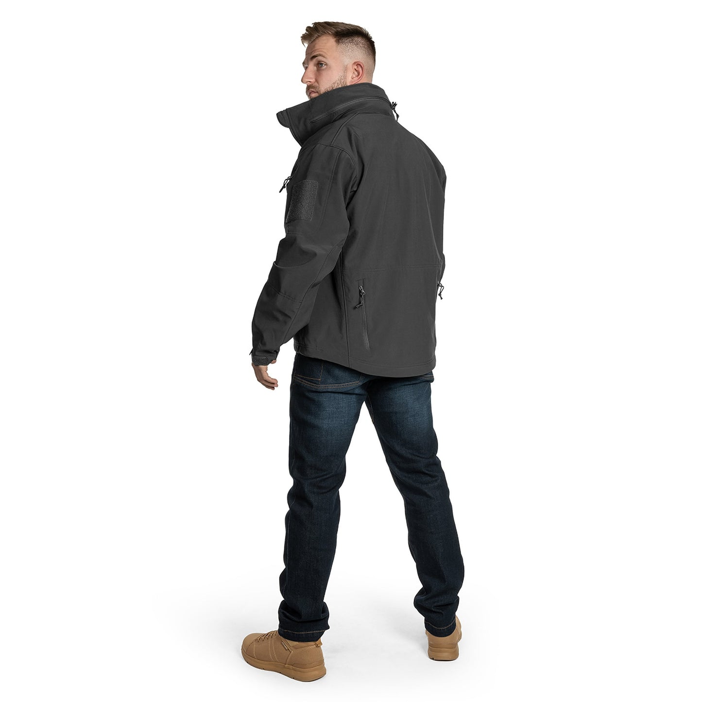 Kurtka Helikon Gunfighter Softshell Shark Skin Windblocker - Black