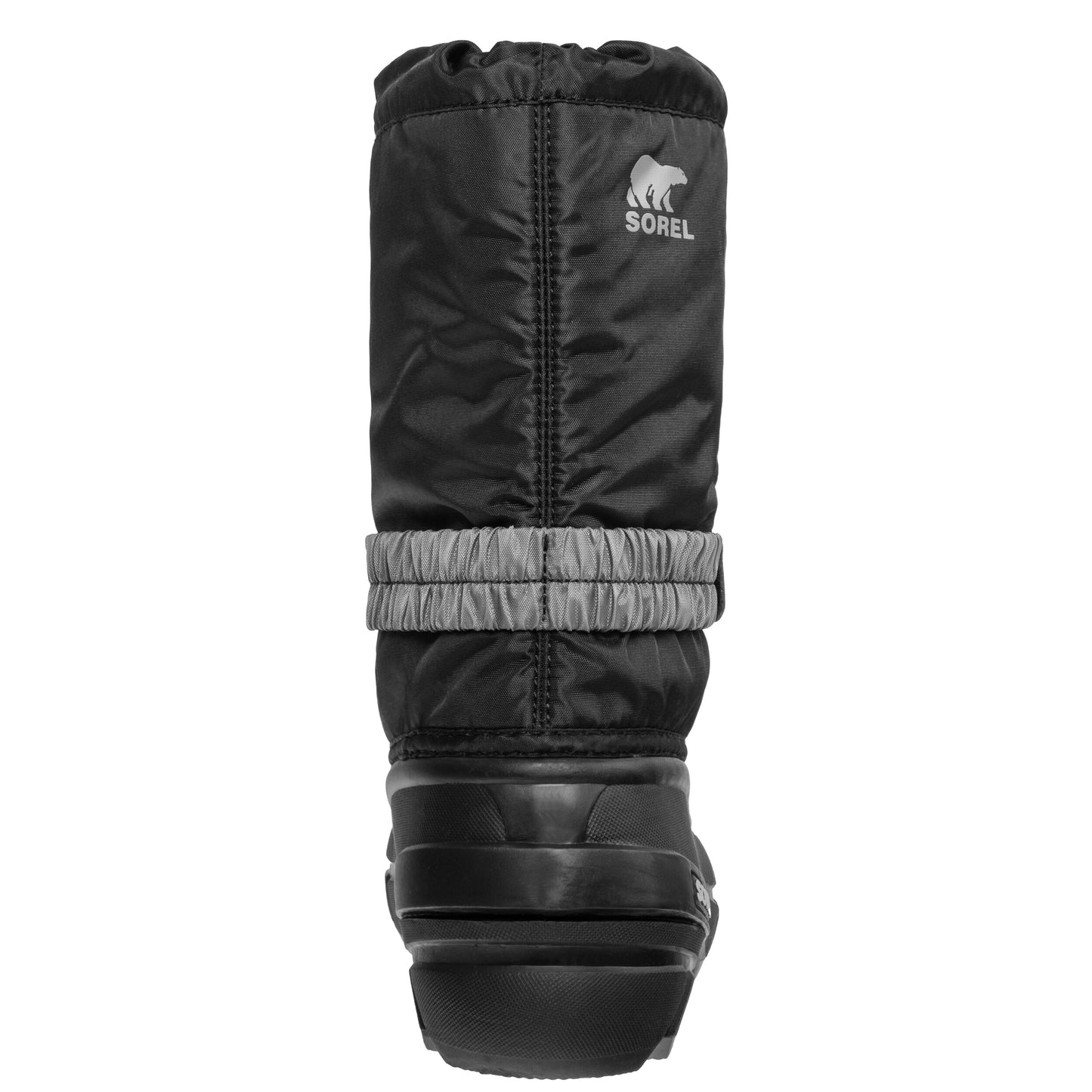 Buty śniegowce dziecięce Sorel Flurry Print Youth Boot - Black/City Grey