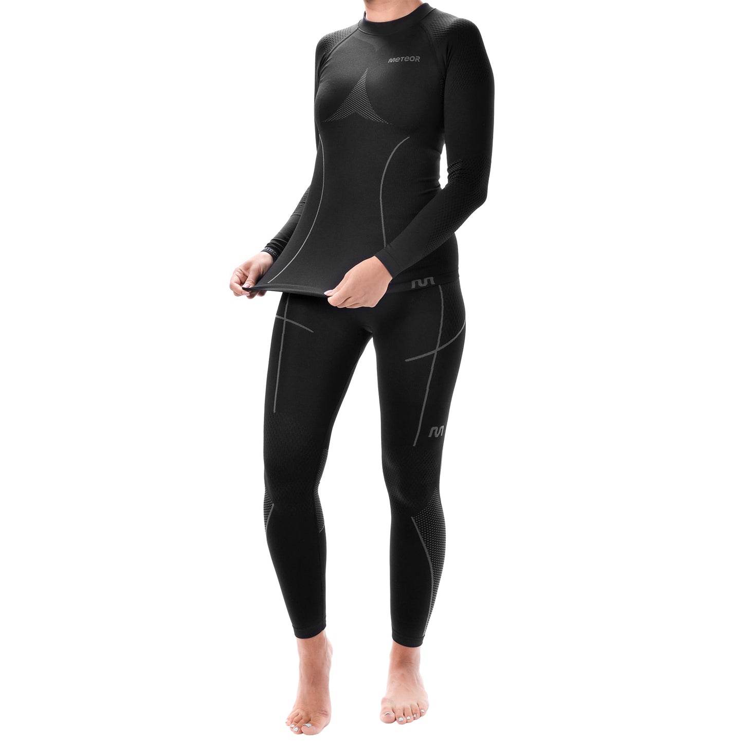 Bielizna termoaktywna damska Meteor - Black