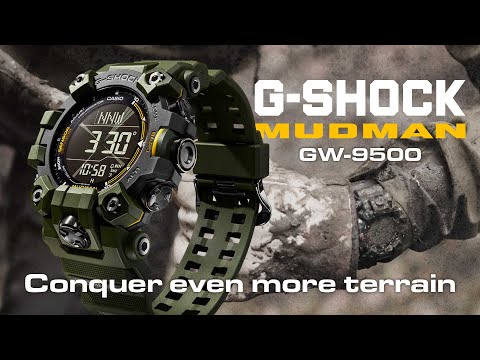 Zegarek Casio G-Shock Master of G Mudman GW-9500-1ER