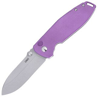 Nóż składany CRKT Squid XM Button Lock - Violet