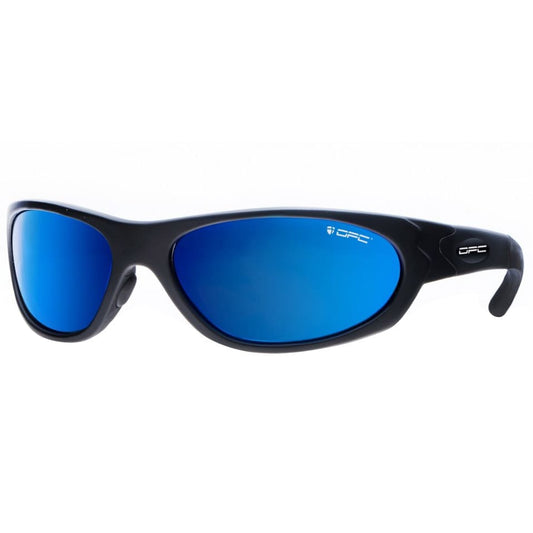 Okulary przeciwsłoneczne OPC Military Marines Black Matt Blue Revo z polaryzacją