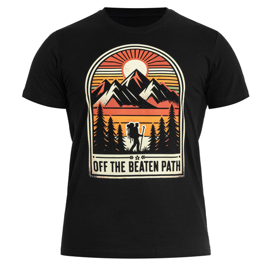 Koszulka T-shirt Voyovnik Off The Beaten Path - Czarna