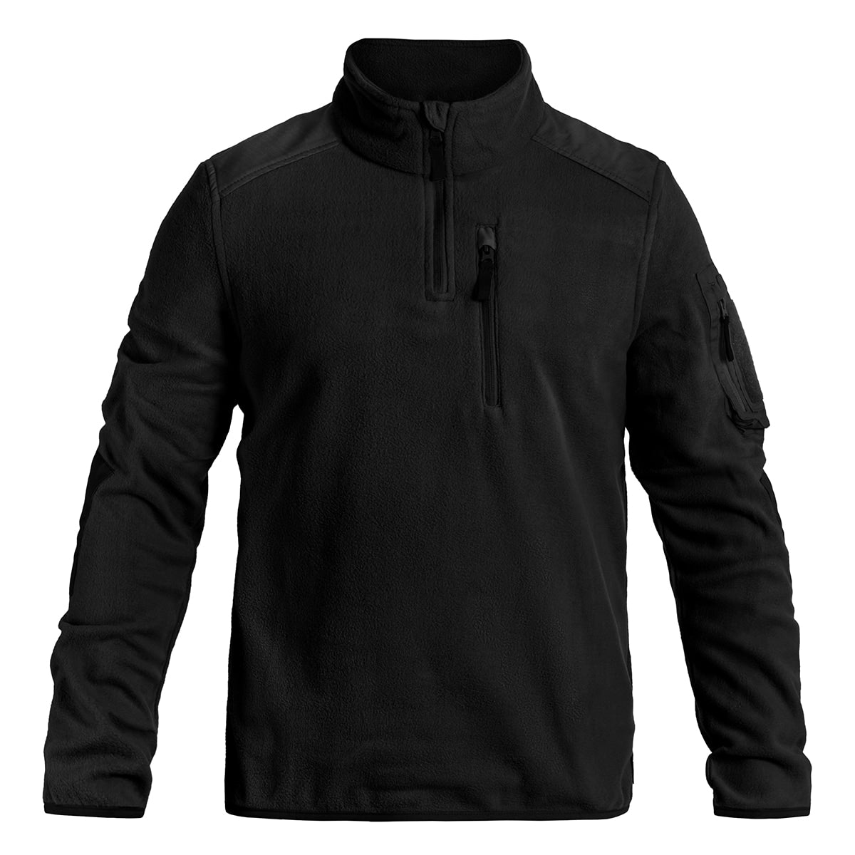 Polar Brandit Fleece Troyer Ripstop - Black