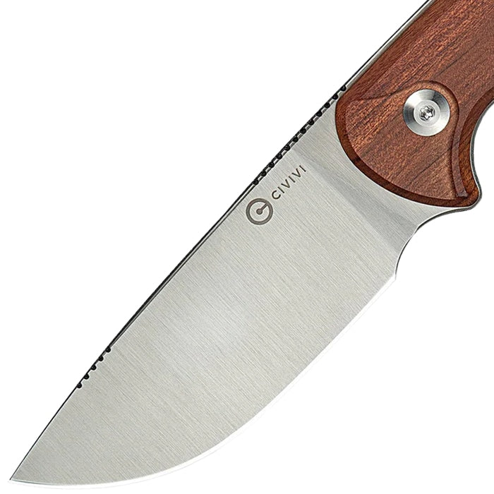 Nóż Civivi Timberbark Guibourtia Wood - Satin
