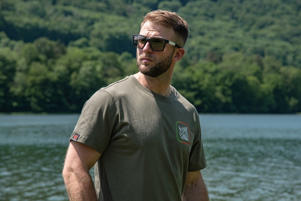 Koszulka T-shirt Voyovnik Trail Arrow - Olive