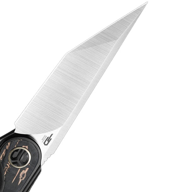 Nóż składany Bestech Knives Blind Fury - Satin/Black Bronzed Titanium Copper Carbon Fiber