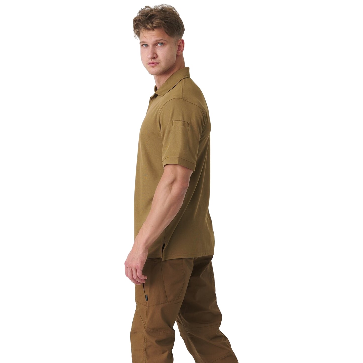 Koszulka termoaktywna Polo Helikon UTL TopCool Lite - Coyote