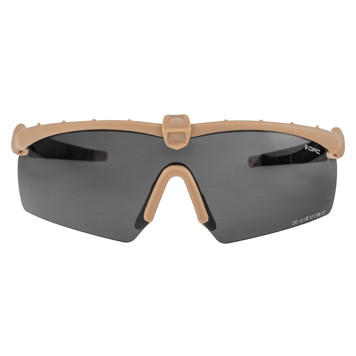 Okulary taktyczne OPC Tactic Naval Set - Matt Khaki/Smoke/Yellow