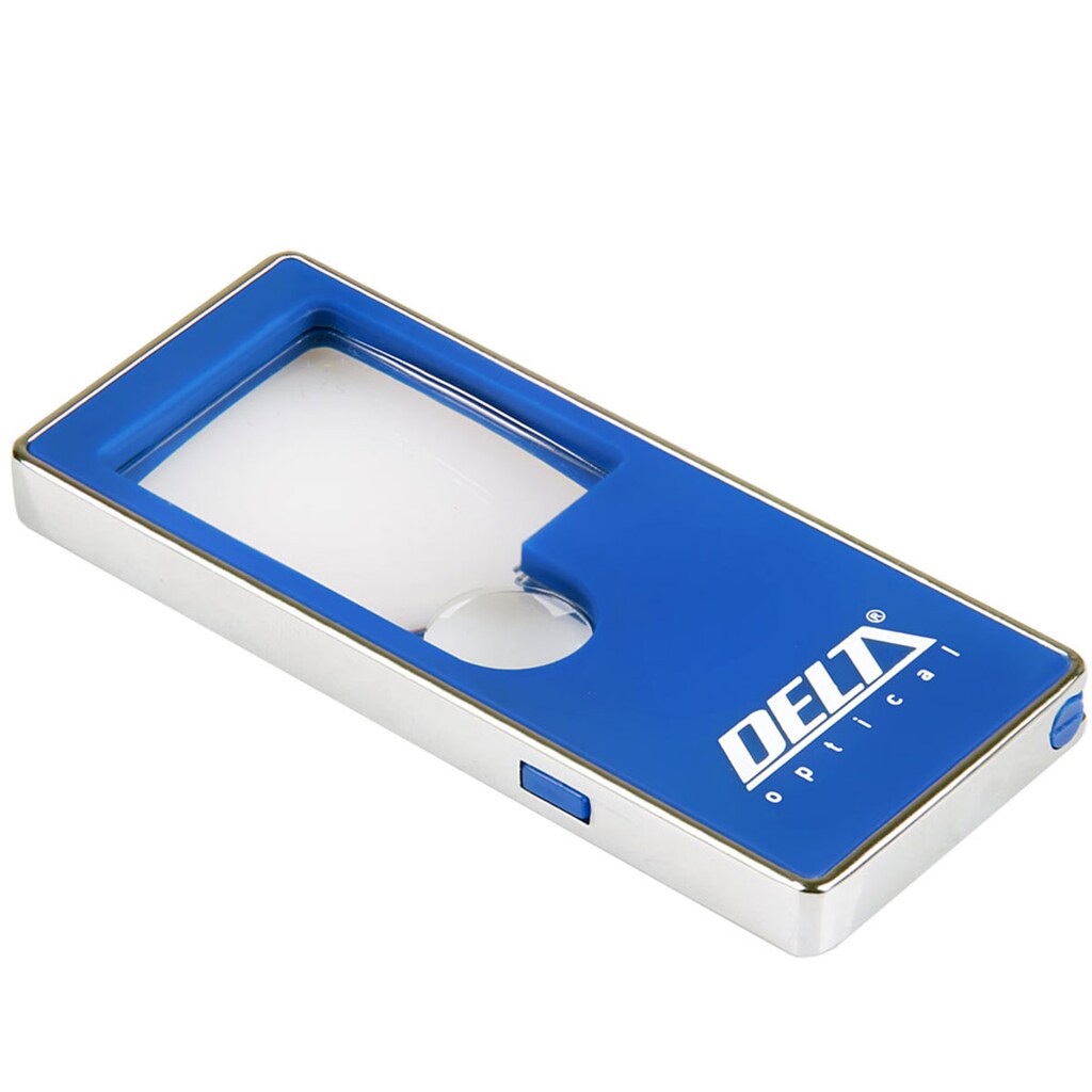 Lupa Delta Optical 3x/10x z podświetleniem LED/UV