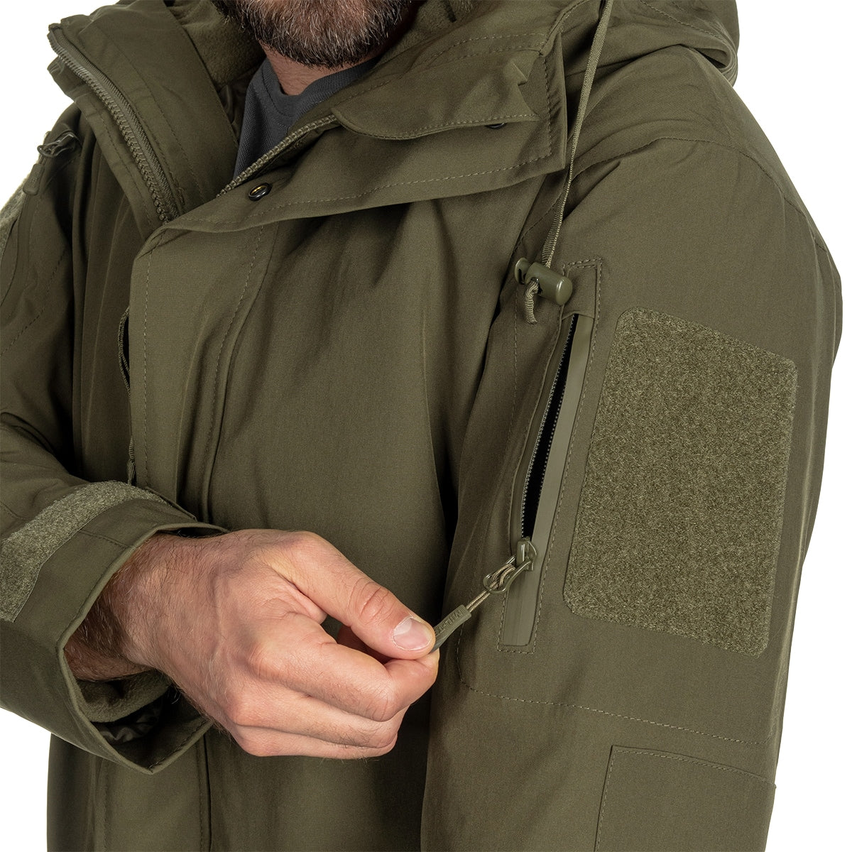Kurtka Mil-Tec ECWCS Wet Weather Gen.II z podpinką - Ranger Green