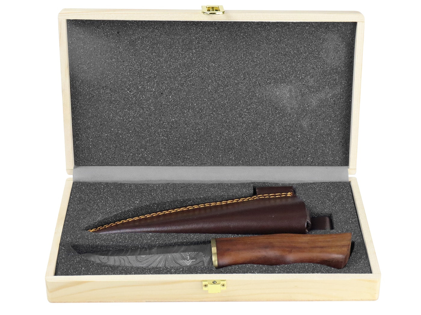 Nóż Njord Oskar Damast Bushcraft