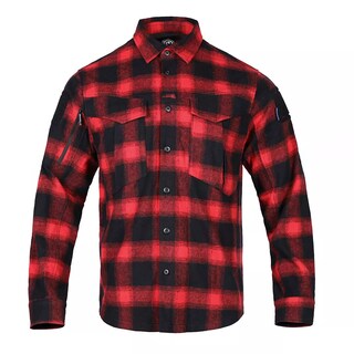 Koszula Emerson Gear Blue Label Longicorn - Black/Red