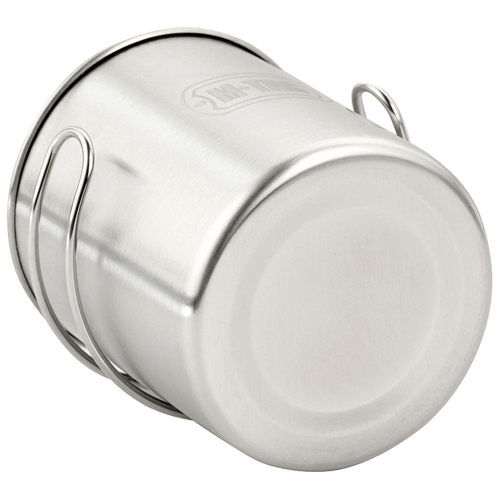 Kubek stalowy M-Tac ze składanym uchwytem - 450 ml