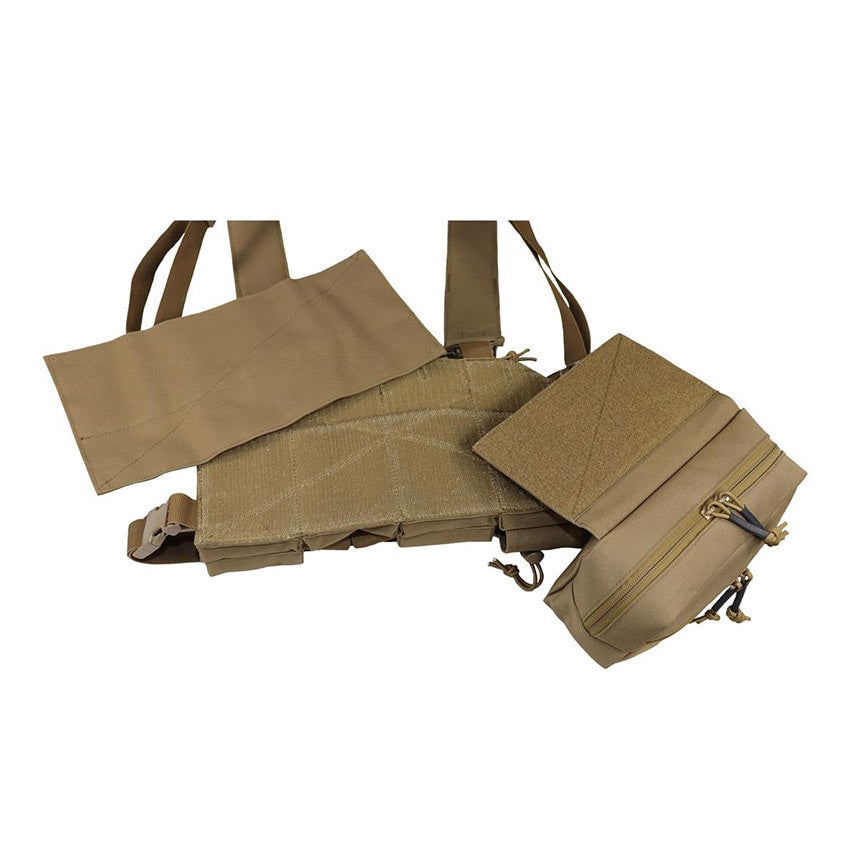 Kamizelka taktyczna Camo Military Gear Storm Chest Rig - Coyote