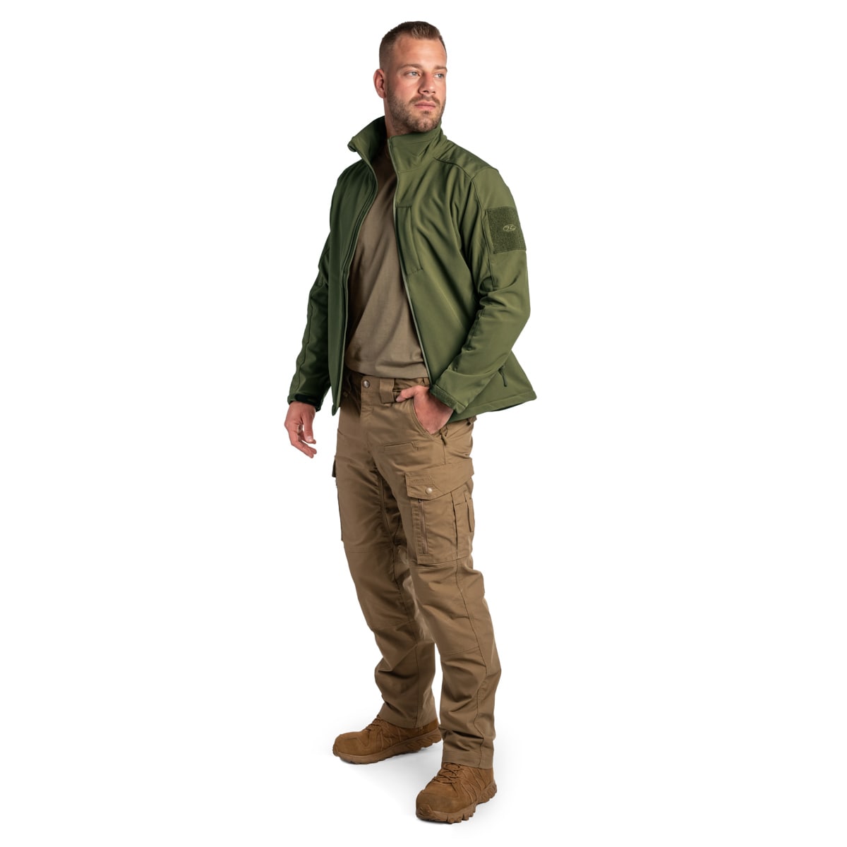 Kurtka Highlander Outdoor Odin Softshell - Olive