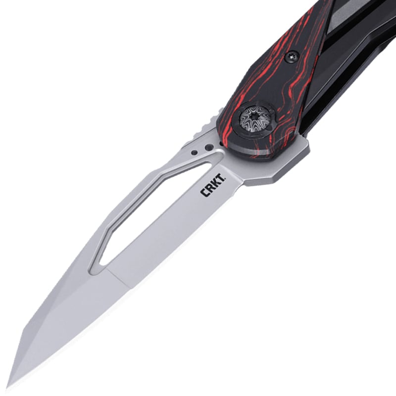 Nóż składany CRKT Nucleus - Black/Red