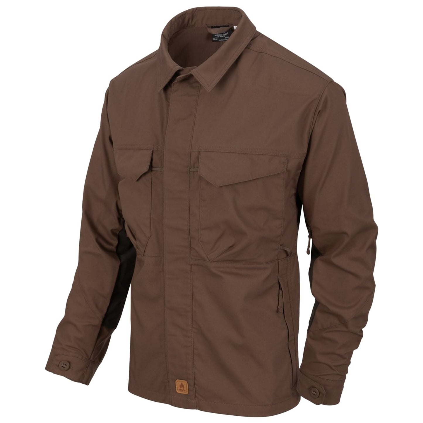 Koszula Helikon Woodsman - Earth Brown/Black