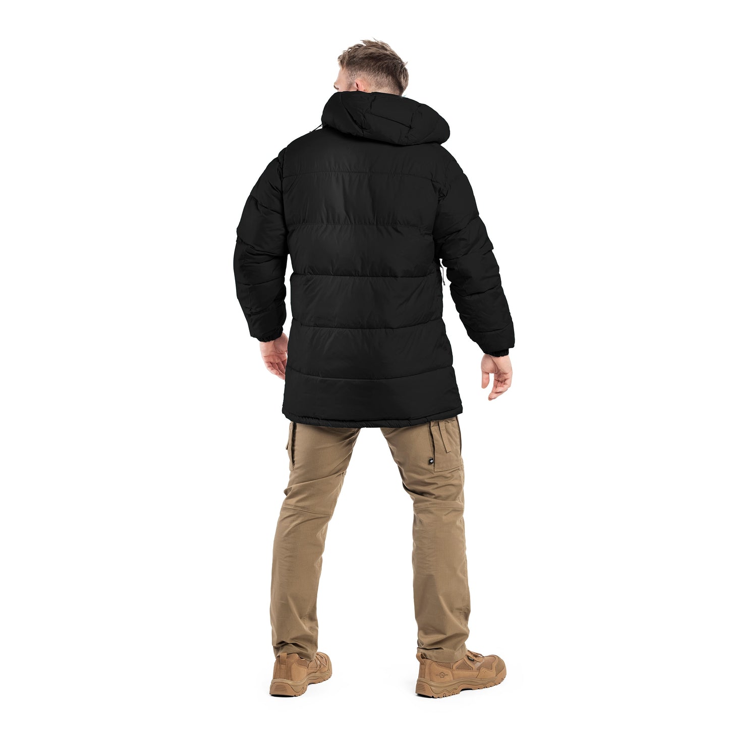 Kurtka Columbia Pike Lake Puffer Parka - Black
