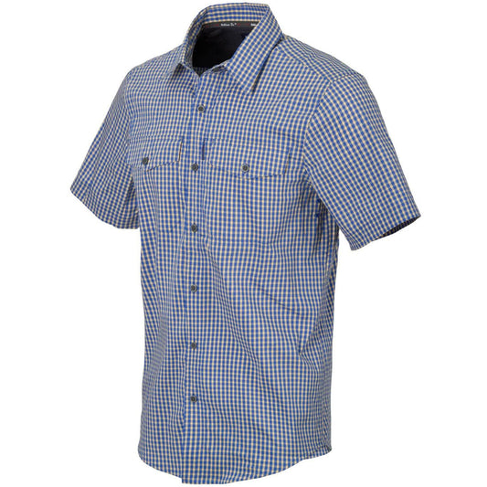 Koszula Helikon Covert Concealed Carry Short Sleeve - Royal Blue Checkered
