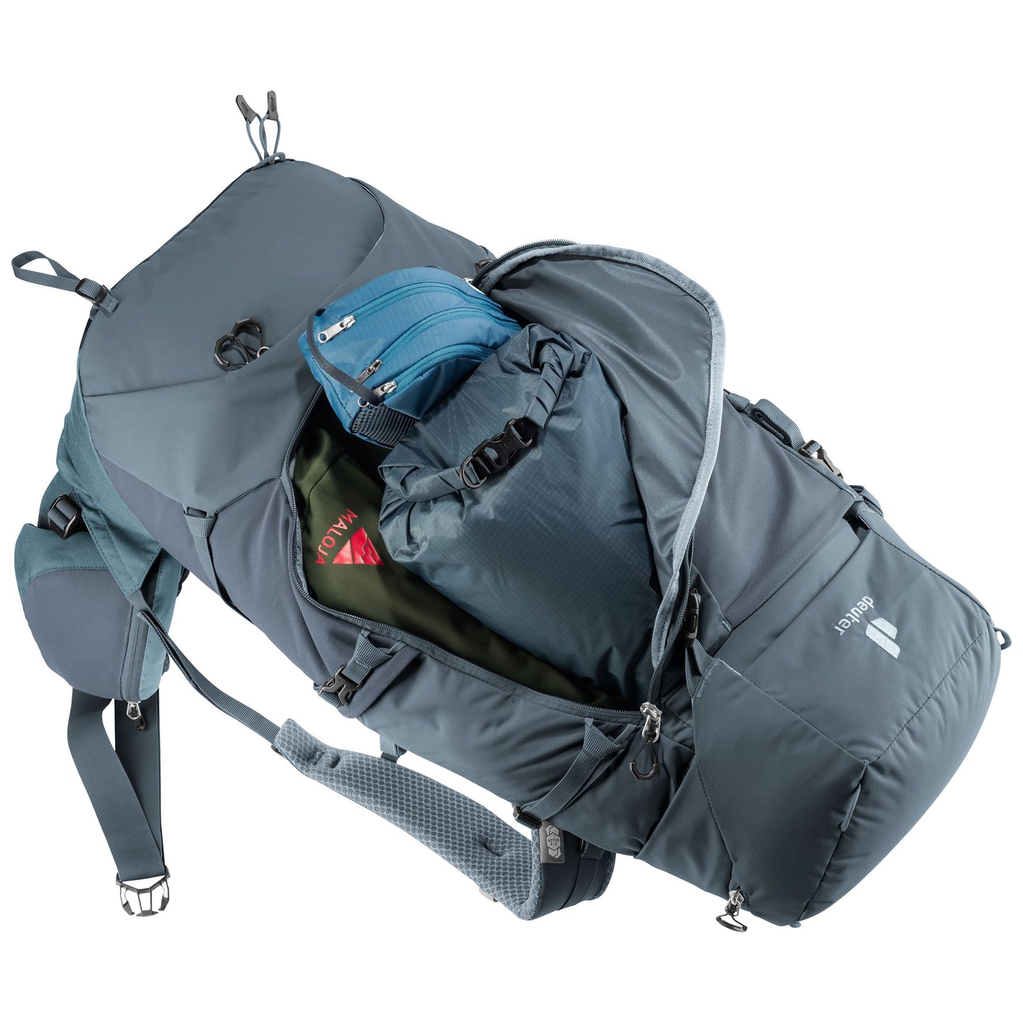 Plecak turystyczny Deuter Aircontact Core 40+10 l - Graphite-shale