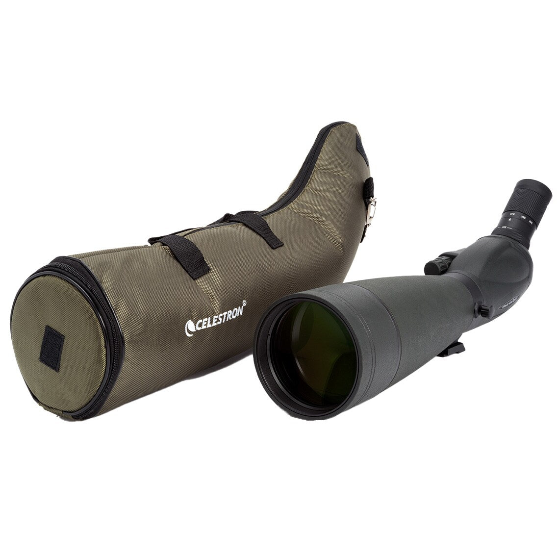 Luneta obserwacyjna Celestron Trailseeker 100 22-67x100 - kątowa