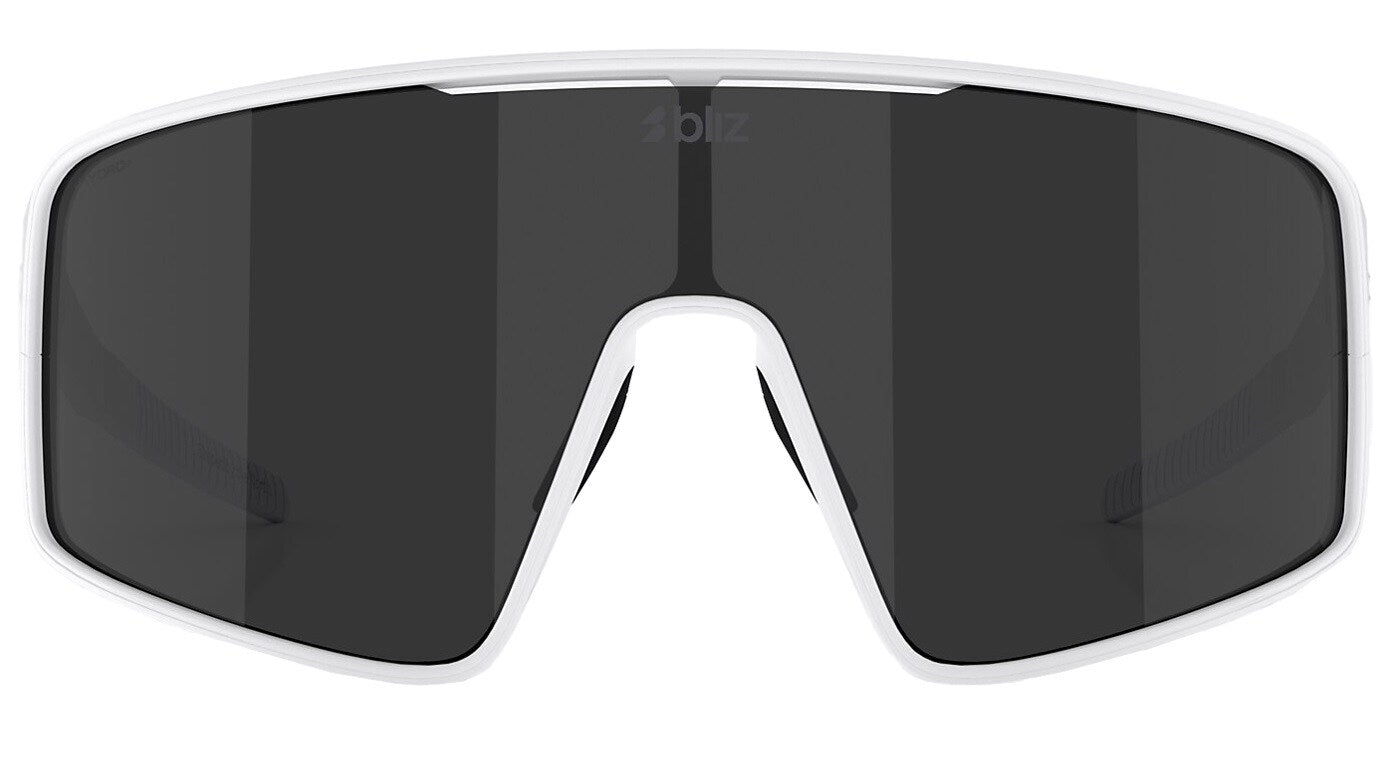 Okulary przeciwsłoneczne Bliz P001 XL - Matte White/Smoke