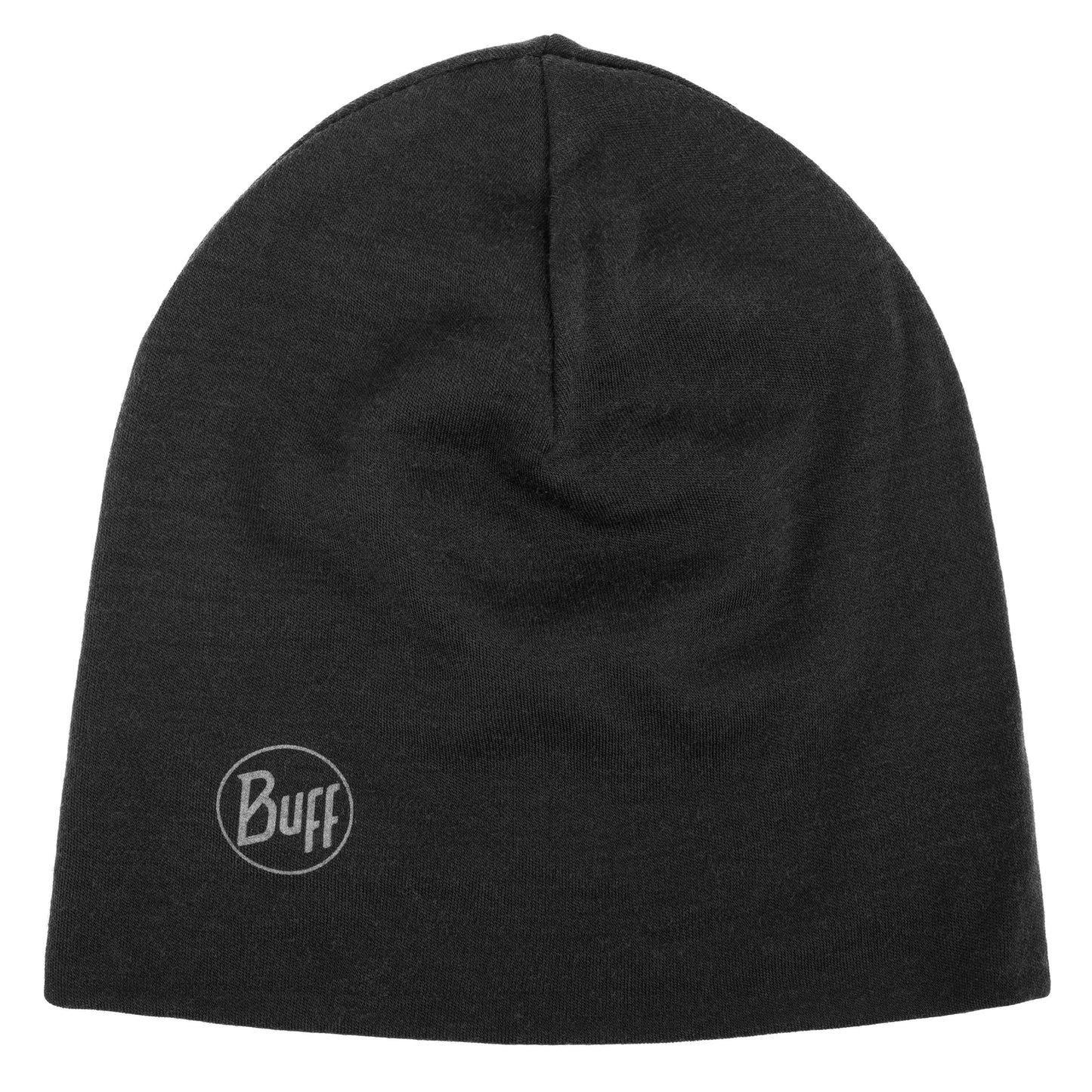 Czapka Buff Safety Merino Wool Thermal 1 Layer Solid - Black