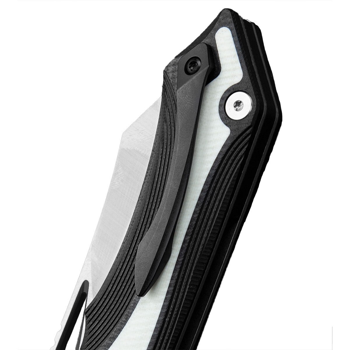 Nóż składany Bestech Knives Kasta - Black/White