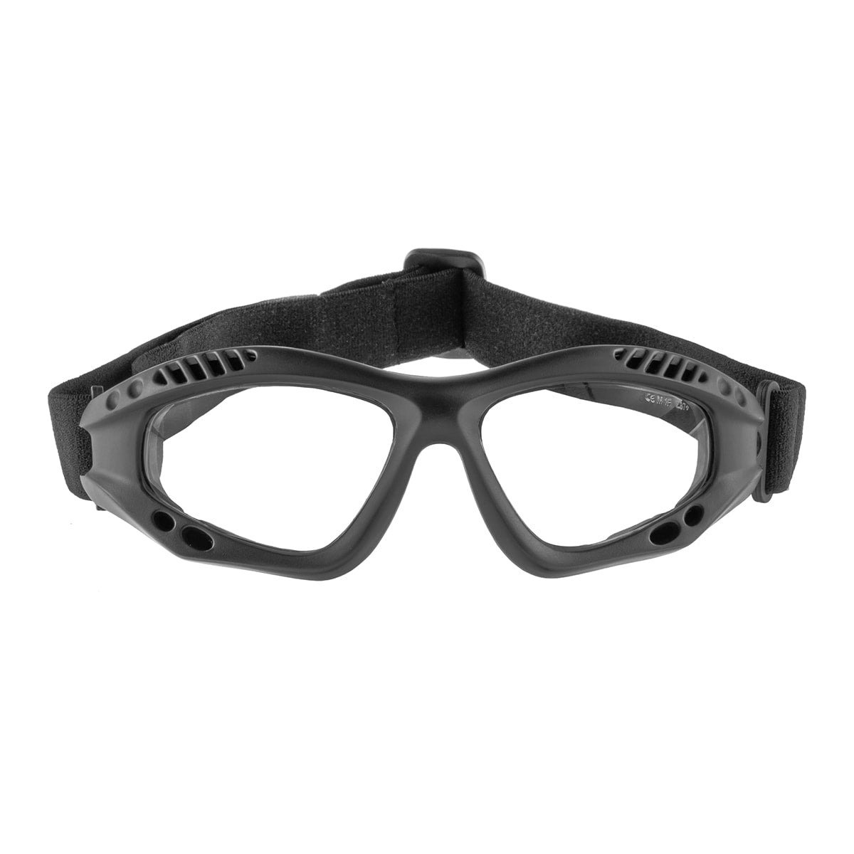 Gogle taktyczne Mil-Tec Commando Goggles Air Pro Clear Black