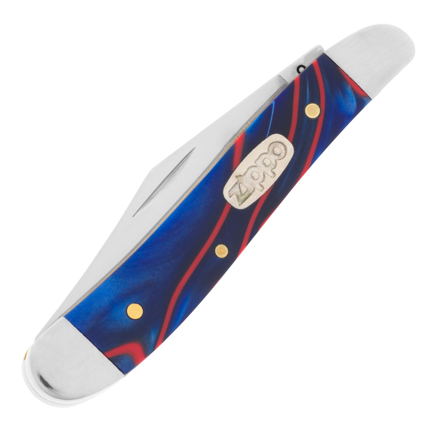 Nóż składany Zippo Peanut - Red/White/Blue Kirinite