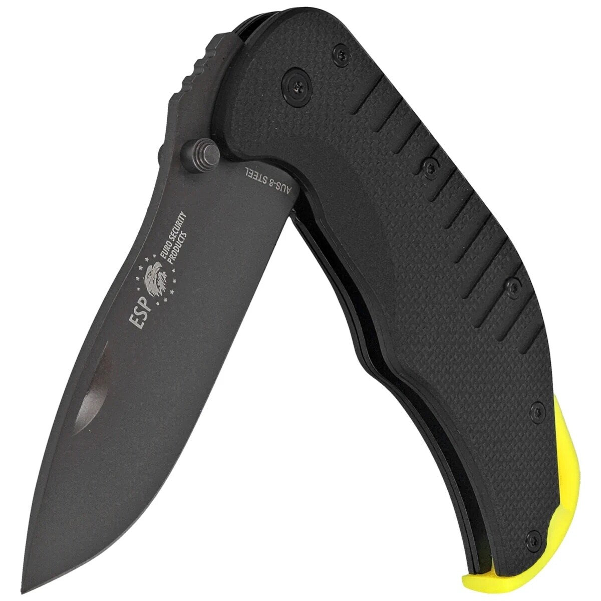 Nóż składany ESP EK-BY-01 - Black/Yellow