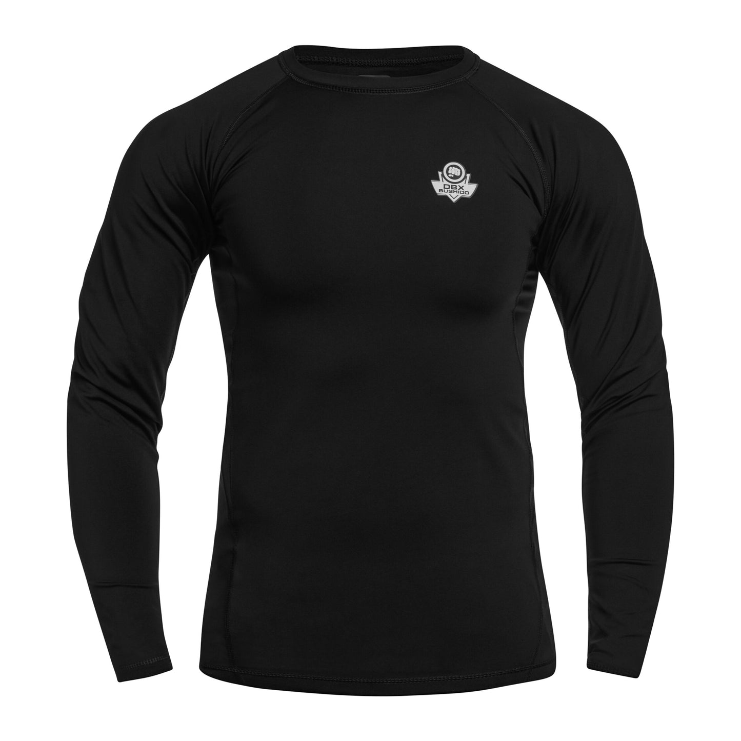 Koszulka DBX Bushido Rashguard Long Sleeve Black RSL - Czarna